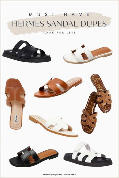 best hermes replica sandals|hermes dupe sandals primark.